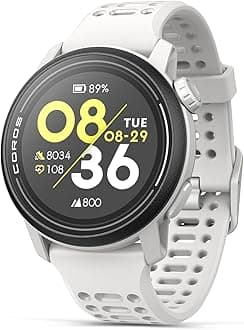 PACE 3 GPS Sport Watch - Lightweight, Comfortable Running Watch, 17-Day Battery Life, Accurate GPS, Heart Rate Monitor, Navigation, Sleep Tracking - White Silicone