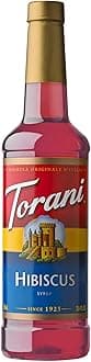 Torani Syrup, Hibiscus, 25.4-Ounce Pet Bottle, Kosher Certified