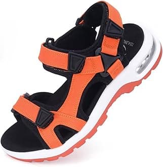 visionreast Mens Athletic Sandals Open Toe Hiking Outdoor Non-slip Sandals Air Cushion Sport Casual Beach Sandals