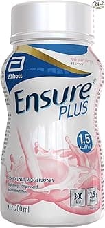 15 x Ensure Plus Strawberry 200 Milliliter