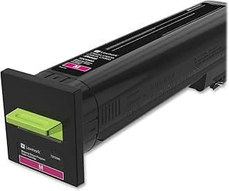 Lexmark 72K10M0 CS820, CX820, CX825, CX860 Magenta Return Program Cartridge Toner