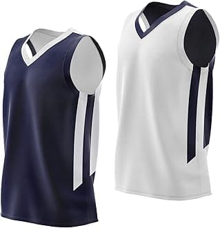 Liberty Imports Reversible Men's Mesh Athletic Basketball Jersey Single for Team Scrimmage