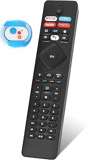 Voice Remote Control NH800UP for Philips TV Universal Remote Control with Four Shortcut Hotkeys