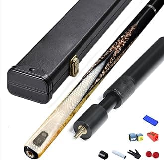 Pool cue Pool cue Stick Billiard cue Sticks 3/4 Split Chinese Style Black Eight American Nine-cue Billiard cue 10MM11.5MM(Color:3,Size:10MM)