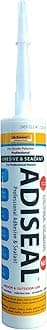 Adiseal Strong Waterproof Construction Adhesive & Sealant 290ml Ultra Clear