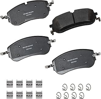 Bendix Premium SBC2416 Ceramic Front Brake Pads for Jaguar E-Pace 2022-2021, Land Rover Discovery Sport 2021, Range Rover Evoque 2021