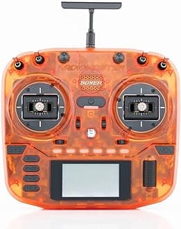 RadioMaster Boxer 2.4GHz 16CH Hall Gimbals Radio Controller with Carrying Case, Mode 2 (Orange, ELRS)