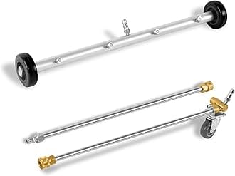 Kärcher 21" Undercarriage Cleaner Kit, Pressure Washer Accessory to Clean Cars, Trucks, SUVs, Includes Swivel Caster