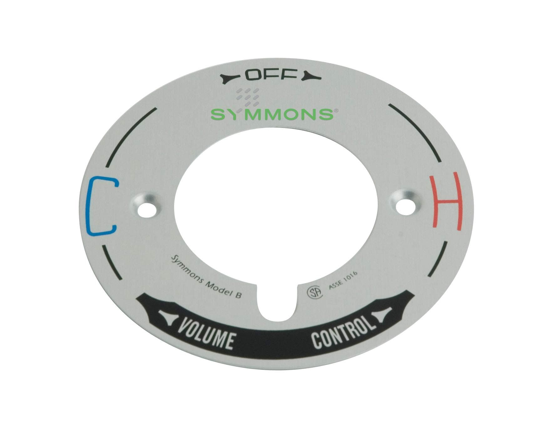 T-29B Temptrol Model B Escutcheon Dial,Silver