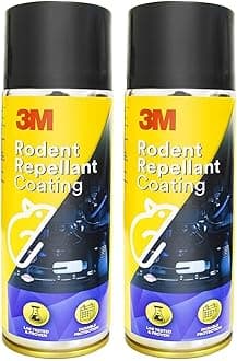 3M Rodent Repellent Coating, Rat Repellent Spray, Prevents Rat Bites in Engine Parts and Wires, Highly Effective, Leak-Free, Easy-to-Spray, Bitter Taste, No Kill-only Repels (Each 250g, Pack of 2)