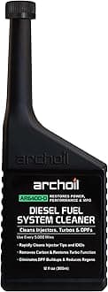 Archoil AR6400-D Diesel Fuel System Cleaner (12 oz) Deep Clean - Injector Cleaner, Turbo & DPF Deposit Control