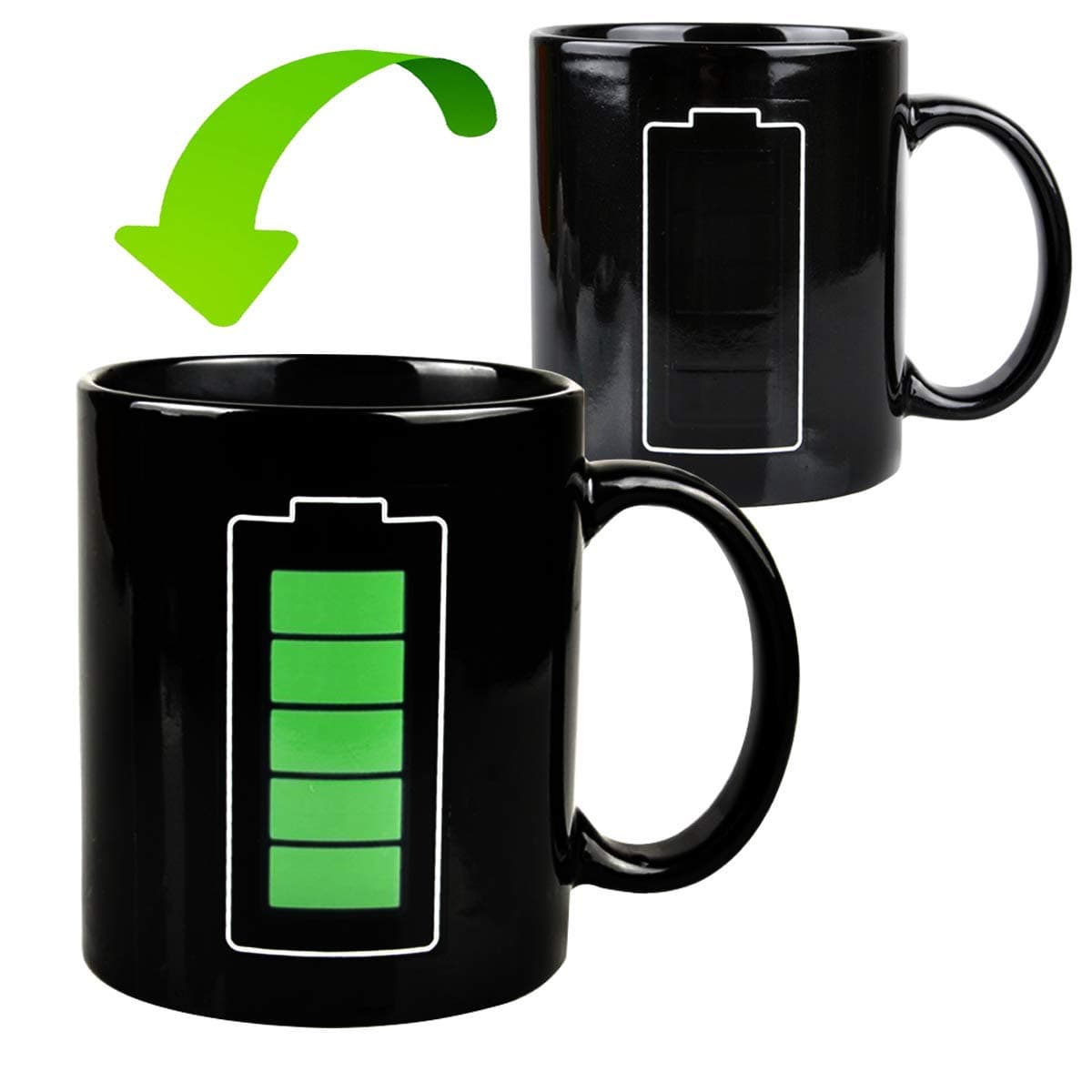 Heat Changing Coffee Mug Green