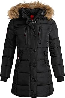 CANADA WEATHER GEARGirls Winter Jacket - Long Length Quilted Bubble Puffer Parka - Heavyweight Weather Resistant Coat (7-16)