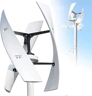 10000W/12000W Upgraded Wind Vertical Axis Turbine Generator 12V 24V 48V 220V with MPPT Controller Wind Turbine Kit for Hybrid Wind Solar System(12000w,12v)