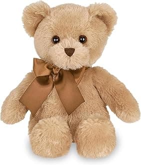 Bearington Collection Lil' Honey Brown Plush Stuffed Animal Teddy Bear, 30cm