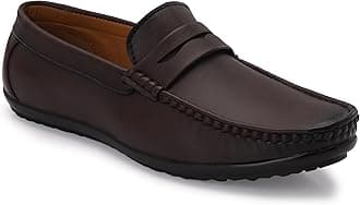 Premium Black Leather Formal Loafer Shoes for Men