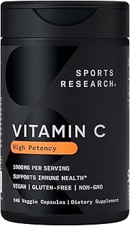 Sports Research, Vitamin C, 1,000 mg, 240 Veggie Capsules