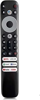 Replacement TCL Remote Control for TCL TV android smart 4K LCD LED TV 32DS520 40S6000FS 49DP600 49S6000FS 50DP600 F43S5916 H32S5916 - NO SETUP REQUIRED
