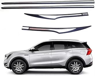 Car Door Body Side Beading/Molding/Cladding for Mahindra XUV 700 Set of 04