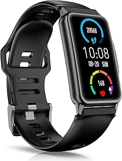 Smart Watch Fitness Tracker with 24/7 Heart Rate, Blood Oxygen Blood Pressure Monitor Sleep Tracker 120 Sports Modes Activity Trackers Step Calorie Counter IP68 Waterproof for Andriod iPhone Women Men