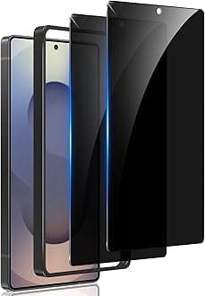 2 Pack for Samsung Galaxy S25 Ultra Privacy Screen Protector Tempered Glass, 25° Anti Spy S25 Ultra Screen Protector, Full Coverage, Case Friendly, Easy Installation