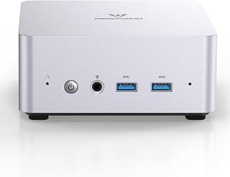 MINISFORUM UN1250 Mini PC Intel Core i5-1250P 12C/16T 16GB DDR4 500GB PCIe4.0 SSD, HDMI2.0/USB Type-C/DisplayPort1.4 Triple Outputs, 2.5G LAN, WiFi 6, 5X USB Port, Mini Desktop Computers Auto Power On