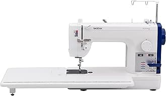BROTHER PQ1600S High-Speed Straight Stitch Sewing & Quilting Machine, Plastic Outer/Metal Frame, White, Standard