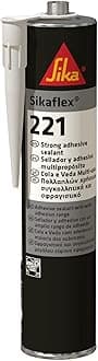 Sikaflex – 221 Strong Adhesive Sealant – Multi-Purpose Application – Sandable/Paintable – Grey – 300ml
