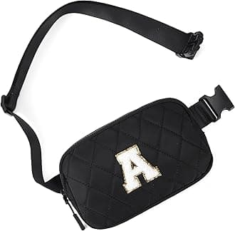 Telena Belt Bag for Women Men Fashionable Crossbody Fanny Pack for Women Waist Bag with Adjustable Strap Beige-Quilted