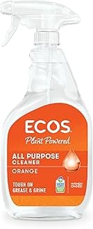 All Purpose Cleaner – Plant-Powered Multi Purpose Bathroom & Kitchen Spray, Surface Cleaner for Grease, Grime & Dirt, Vegan, No Nasties Multi-Surface Formula, Orange 650ml
