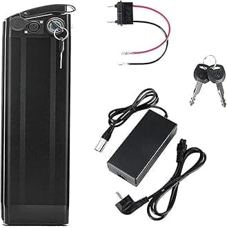 36V 48V Ebike 15.6Ah 18Ah 21Ah Li-ion Battery, for 250W 350W 500W 750W 1000W Motor, Electric Bike Lithium Battery with Charge (48V 18Ah)