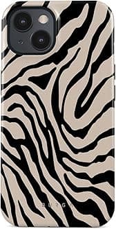 BURGA Unisex Phone Case for iPhone 15 – Dual-Layer Hybrid Design with Shock-Absorbing TPU & Durable Exterior, Scratch-Resistant Finish and Raised Bezel Edge for Screen Protection & Daily Use