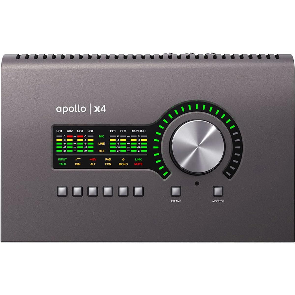 Apollo x4 Heritage Edition 12x18 Thunderbolt 3 Audio Interface with UAD DSP