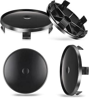 4Pcs Hub Centre Caps 68mm, Stable Wheel Hub Caps for BMW Centre Caps, Car Wheel Center Hub Caps Replacement Compatible with BMW Wheel Centre Caps (OD 68mm ID 64mm)