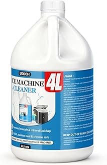 Ice Machine Cleaner Maker Descaler - Nickel Safe Descaler, Ice Maker Cleaner Compatible with Whirlpool, Scotsman, KitchenAid, Affresh, Hoshizaki, GE Opal Cleaning Kit, (1Gallon, 33 Uses)