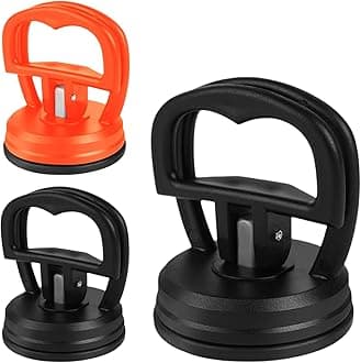 Heavy Duty Suction Cup, 1pc Large and 2pcs Mini Suction Cup, Car Dent Puller, Suction Cups, Heavy Duty Dent Removal Kit, Vacuum Suction Cups for Screen, Fridge and Tile Sucker Lifters Car