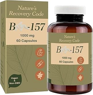 Dyale Nature’s Recovery Code B Pro-157 Peptide Capsules 1000mg – High Potency Complex for Muscle Recovery, Workout & Joint Support – Vegan, Non-GMO, Gluten-Free – 60 Capsules