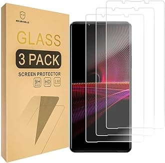 [3-Pack] Designed For Sony Xperia 1 III [Tempered Glass] [Japan Glass with 9H Hardness] Screen Protector with Lifetime Replacement