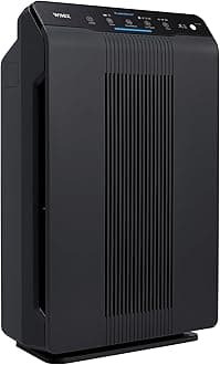 5500-2 Air Purifier for Home Bedroom, CADR 390m³/h, 99m², Carbon & HEPA Filters Pollen Allergies Dust Smoke Odors, Air Cleaner Smart Sensor, Sleep Auto Mode