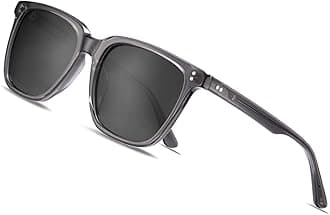 CARFIA Retro Square Mens Sunglasses Polarised Eyewear 100% UV Protection for Driving Travel