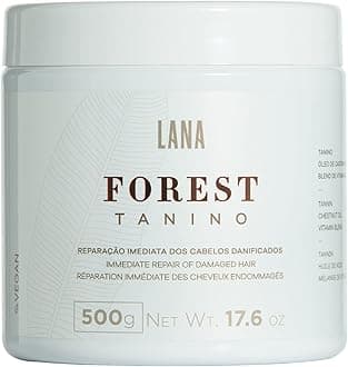 Lana Brasiles | Forest Tanino Repair Mask | Immediate Repair Of Damaged Hair | (500 gr / 17.6 oz.)