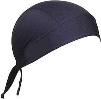 BISMAADHStretch Lycra 4way Patka/Skull Cap Bandana - Cycling, Riding, Fashionable Helmet Liner Head Cap for Men & Women