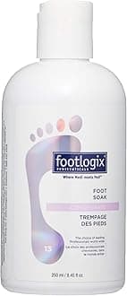 FOOTLOGIX Foot Soak Concentrate, 8.45 oz - Gentle Cleansing, Foot Bath Soak, Soften Dry Feet and Calluses