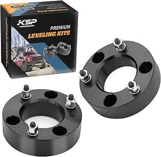 KSP PERFORMANCE Leveling Lift Kit for Ford F150, Leveling Kit 2.5" Front Kit For 2004-2019 F150 Front Strut Spacers Raise the Front Of Your F150 2.5 Inch Stage 2.0