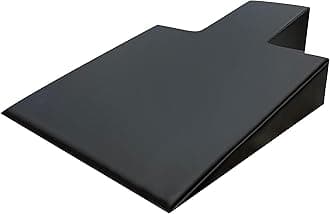 Large Upholstered Wedge for Pilates Reformer Machine, Fitness Equipment for Pilates, Pilates Reformer Accessories for Floor Exercises, Ideal for Home Pilates and Studio Use.