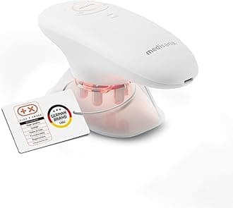 medisana VC 150 Cupping and EMS Massager, 3-in-1 Vacuum Cellulite Remover Machine with Red Light Therapy, 6 EMS Levels, 3 Suction Intensities, Rechargeable Device, 2 Cup Sizes