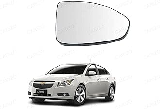 CARIZO Rear View Mirror Glass (Right/Driver Side) for Chevrolet Cruze (Type-1) 2009-2015
