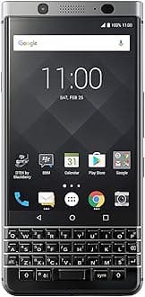 KEYone 32GB BBB100-1 - 4.5" Inch Factory Unlocked LTE Smartphone (Silver) - International Version - No Warranty in The US - GSM ONLY, NO CDMA