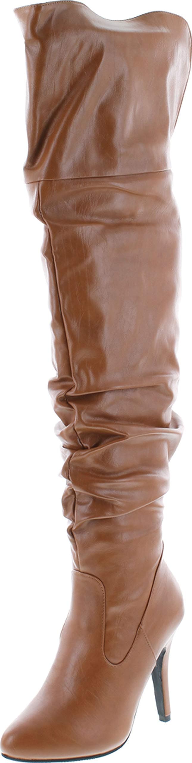 Forever Link Womens Focus-33 Boots,Tan,6