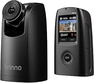 Brinno Time Lapse Camera TLC300, 2023 Timelapse Camera Outdoor Construction & Indoor Use, Professional HDR FHD1080P with LCD Screen, Extended Battery Life